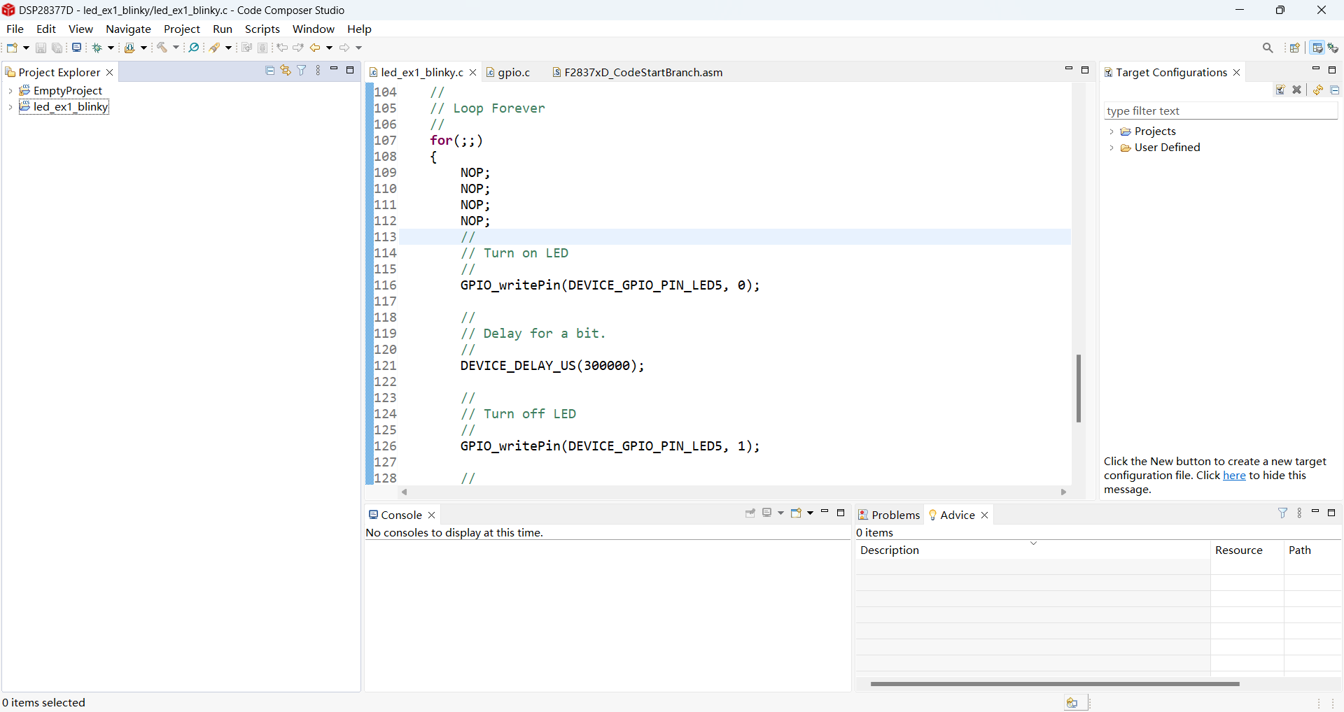 切换回代码视图后